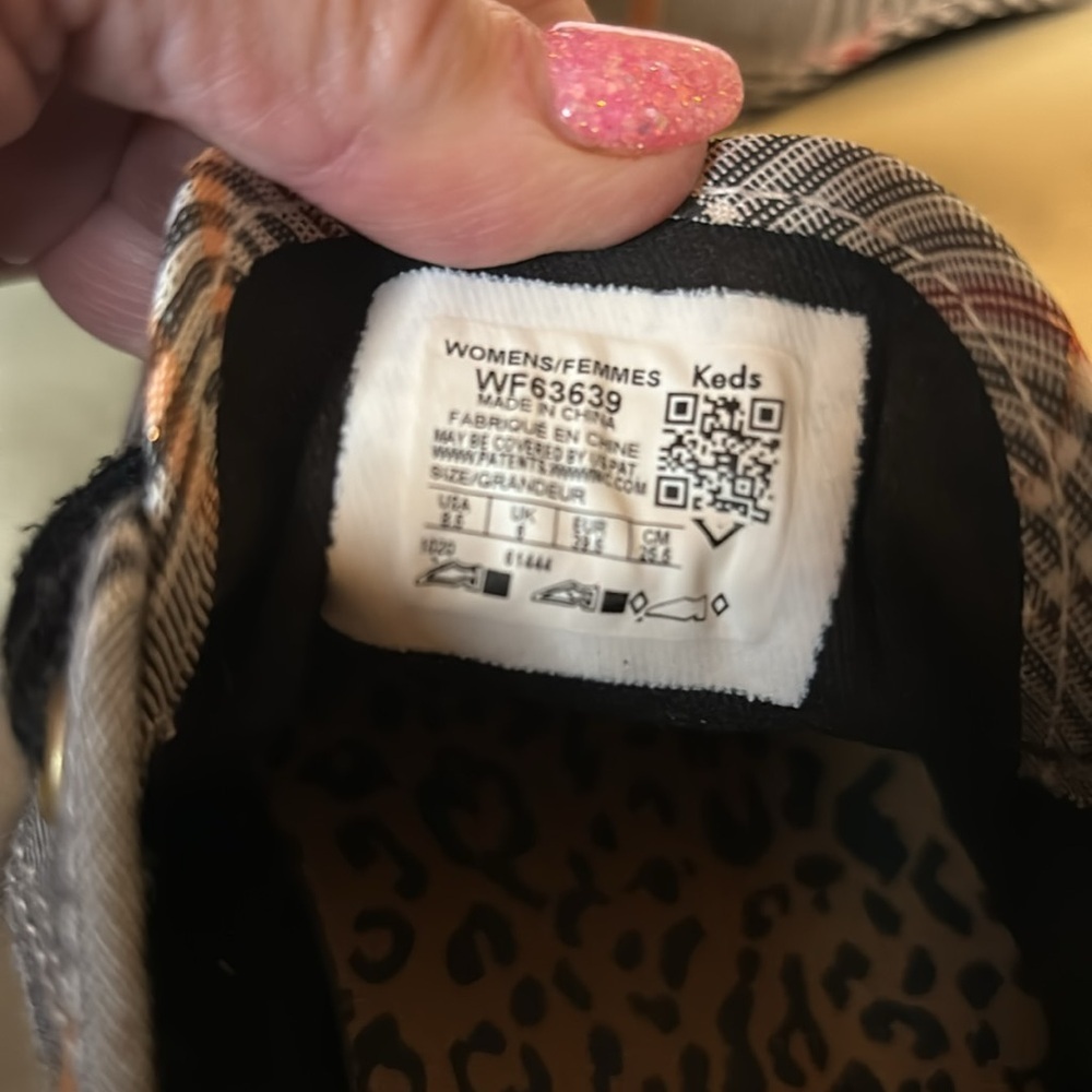 KEDS Triple Up plaid sneakers excellent condition super cute! Size 8.5 - Picture 15 of 15